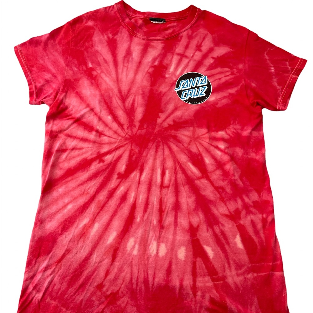 Santa Cruz Tie Dye T-Shirt (Adult S)